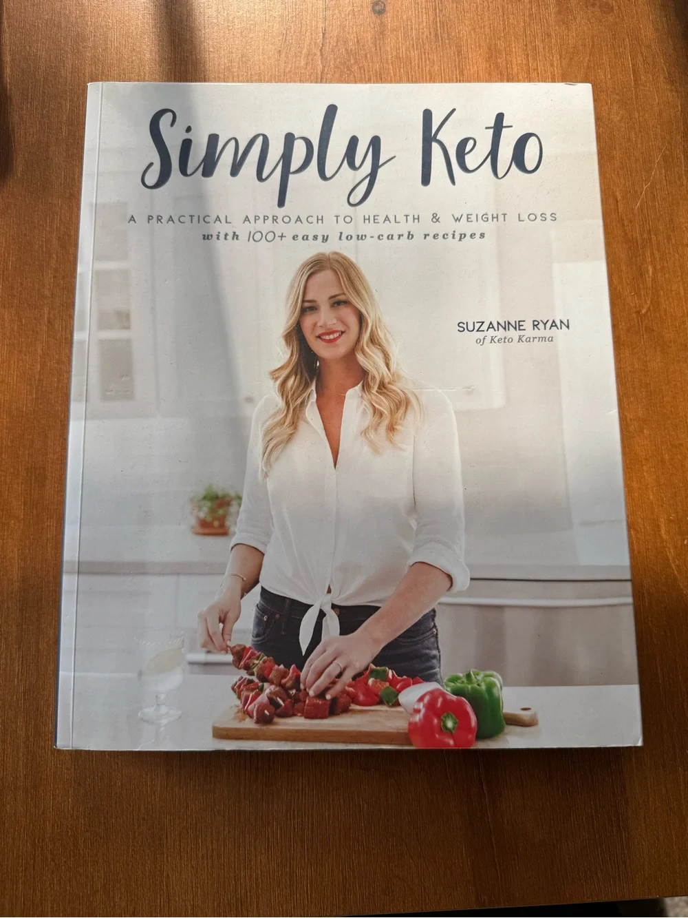 Simply Keto Cookbook - White Cover